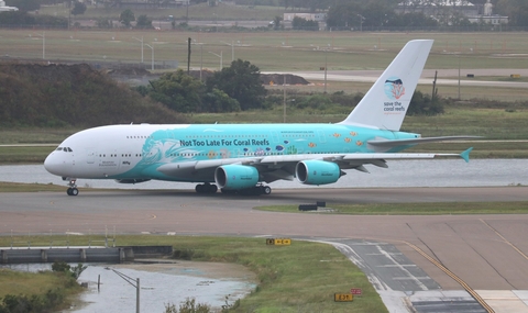 Hi Fly Malta Airbus A380-841 (9H-MIP) at  Orlando - International (McCoy), United States