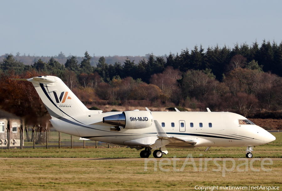 (Private) Canadair CL-600-2A12 Challenger 601 (9H-MJD) | Photo 282489
