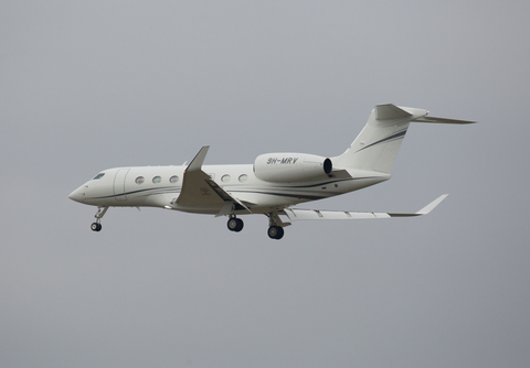 TAG Aviation Gulfstream VII G500 (9H-MRV) at  Farnborough, United Kingdom