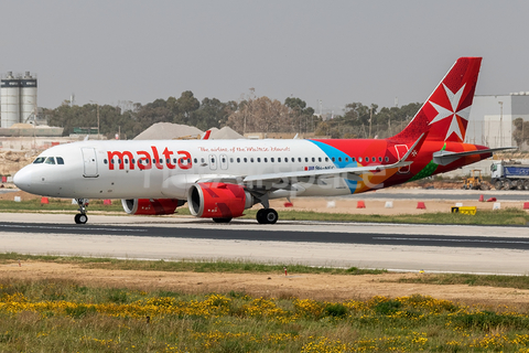 KM Malta Airlines Airbus A320-251N (9H-NEC) at  Luqa - Malta International, Malta