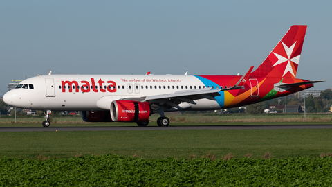 Air Malta Airbus A320-251N (9H-NED) at  Amsterdam - Schiphol, Netherlands