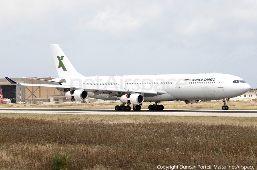 Air X Charter Airbus A340-313X (9H-NFC) | Photo 443574