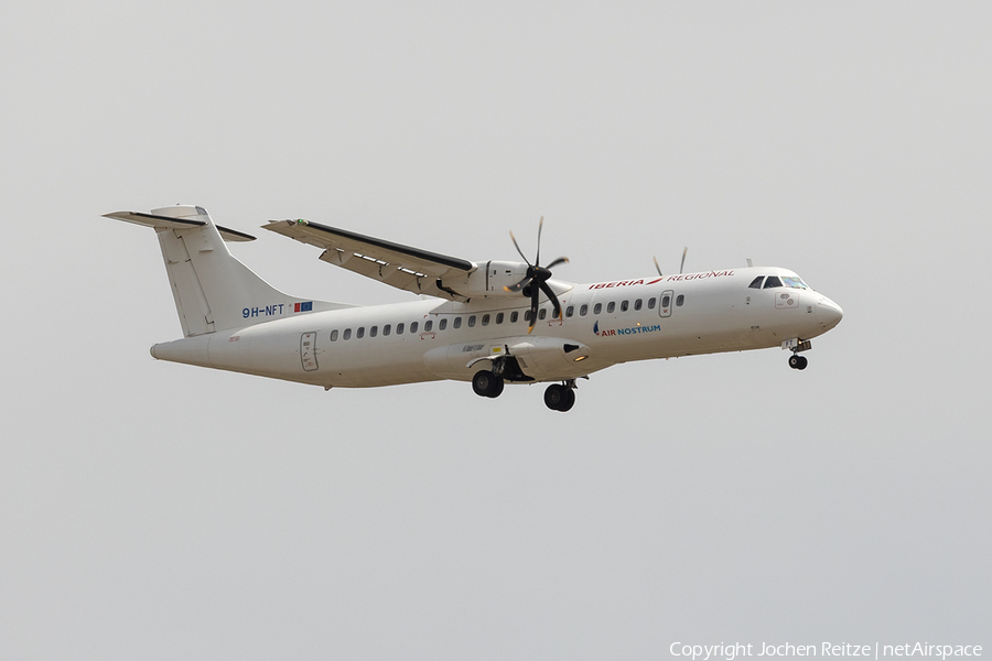 Air Nostrum (Mel Air) ATR 72-600 (9H-NFT) | Photo 509269