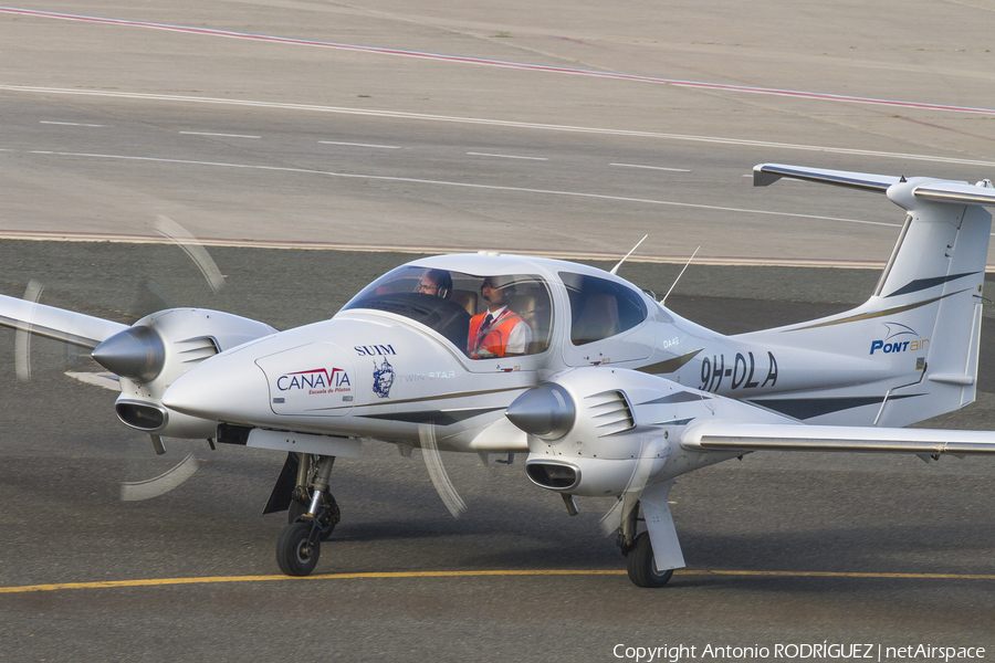 Canavia Lineas Aereas Diamond DA42 Twin Star (9H-OLA) | Photo 152478