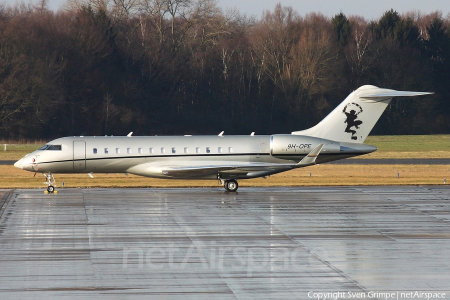 VistaJet Bombardier BD-700-1A10 Global 6000 (9H-OPE) | Photo 66400