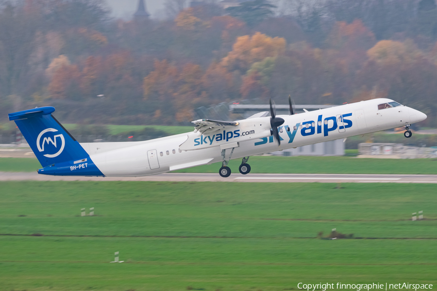 SkyAlps Bombardier DHC-8-402Q (9H-PET) | Photo 538496