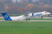 SkyAlps Bombardier DHC-8-402Q (9H-PET) at  Dusseldorf - International, Germany