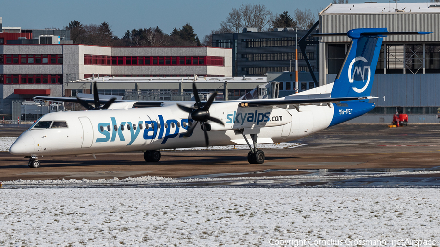 SkyAlps Bombardier DHC-8-402Q (9H-PET) | Photo 560008