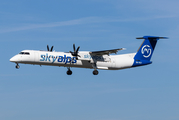 SkyAlps Bombardier DHC-8-402Q (9H-PET) at  Luxembourg - Findel, Luxembourg