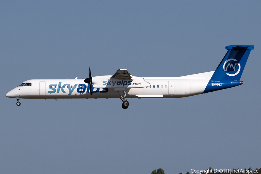 SkyAlps Bombardier DHC-8-402Q (9H-PET) | Photo 522925