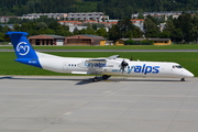 SkyAlps Bombardier DHC-8-402Q (9H-PET) at  Innsbruck - Kranebitten, Austria