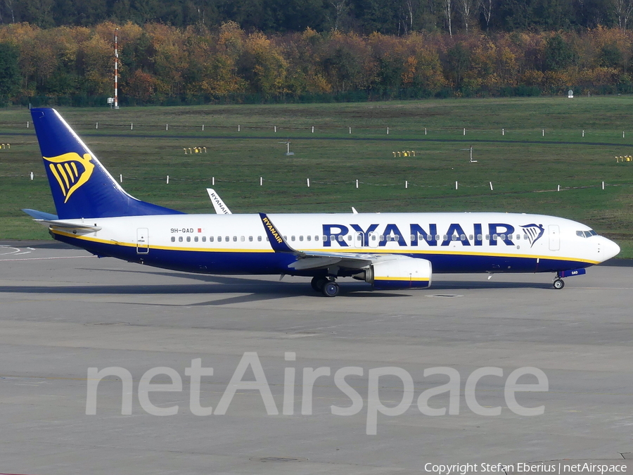Malta Air (Ryanair) Boeing 737-8AS (9H-QAD) | Photo 355722