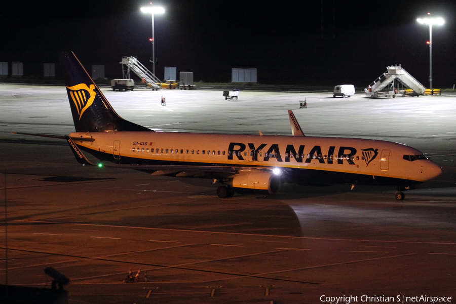 Malta Air (Ryanair) Boeing 737-8AS (9H-QAD) | Photo 366391