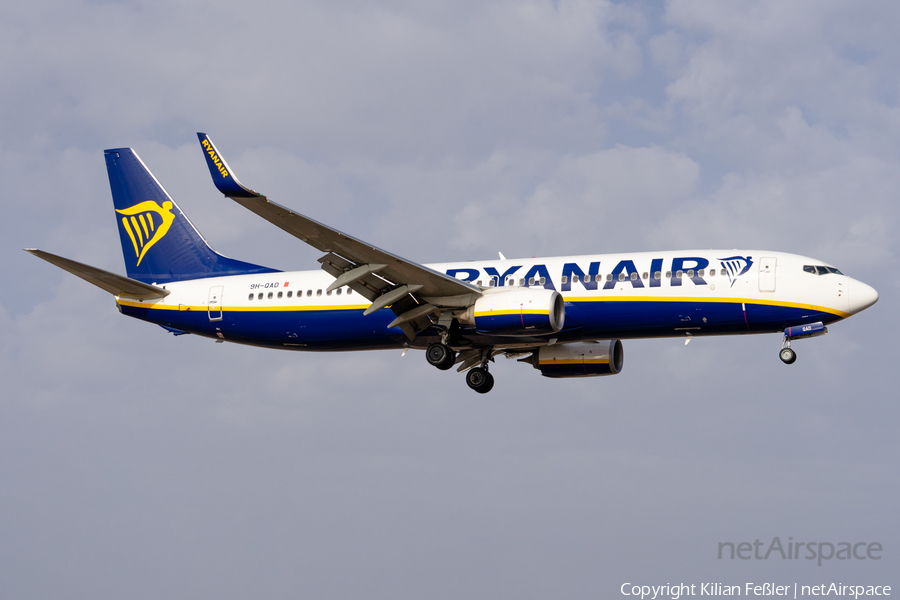Malta Air (Ryanair) Boeing 737-8AS (9H-QAD) | Photo 534410