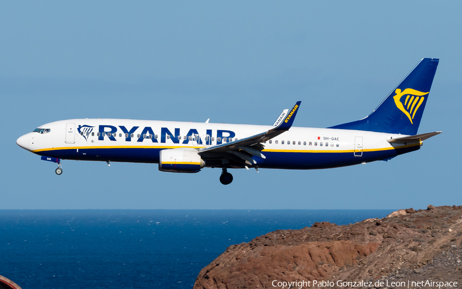 Malta Air (Ryanair) Boeing 737-8AS (9H-QAE) | Photo 343949