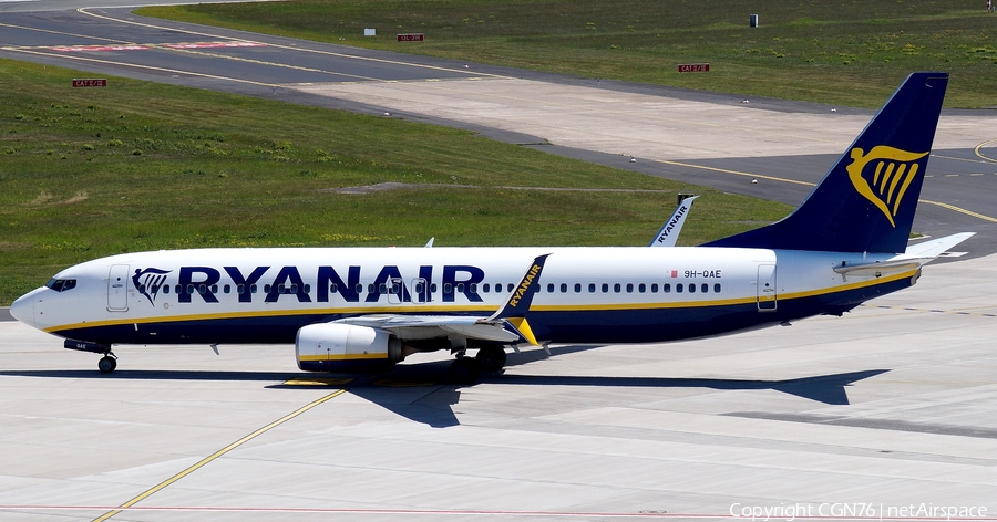 Malta Air (Ryanair) Boeing 737-8AS (9H-QAE) | Photo 679967