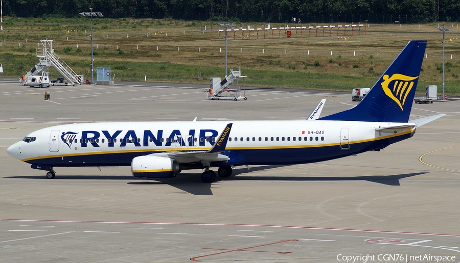Malta Air (Ryanair) Boeing 737-8AS (9H-QAG) | Photo 333591