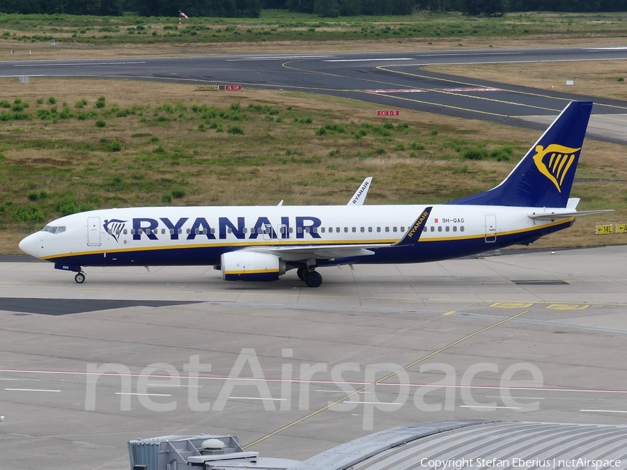 Malta Air (Ryanair) Boeing 737-8AS (9H-QAG) | Photo 338279