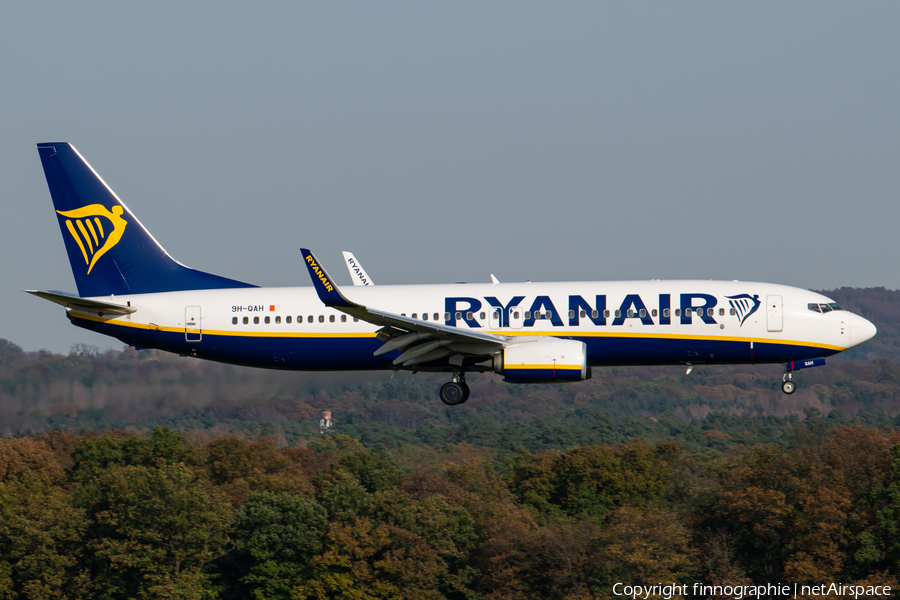 Malta Air (Ryanair) Boeing 737-8AS (9H-QAH) | Photo 425529