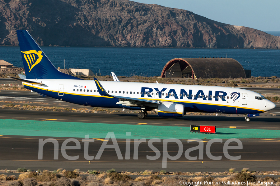 Malta Air (Ryanair) Boeing 737-8AS (9H-QAI) | Photo 335498
