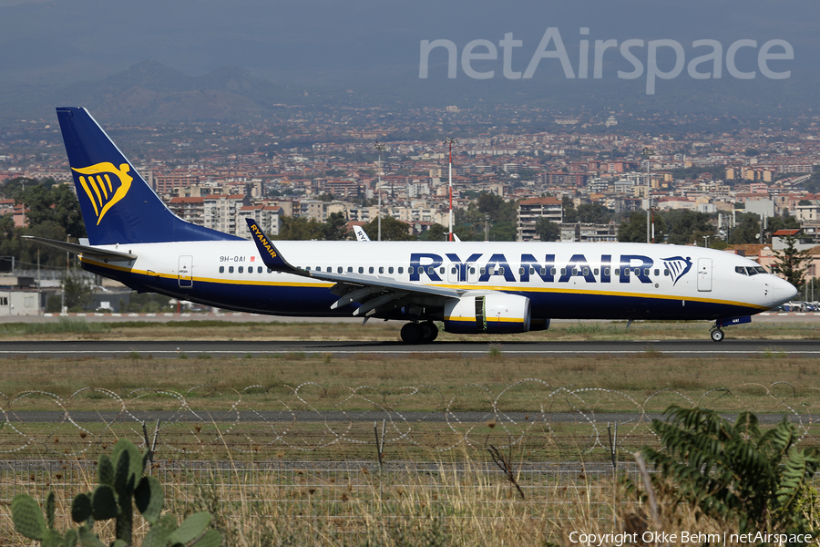 Malta Air (Ryanair) Boeing 737-8AS (9H-QAI) | Photo 475280