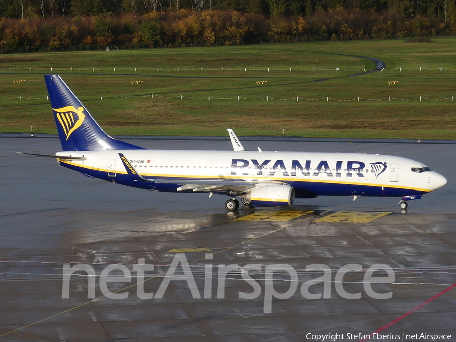 Malta Air (Ryanair) Boeing 737-8AS (9H-QAK) | Photo 356849