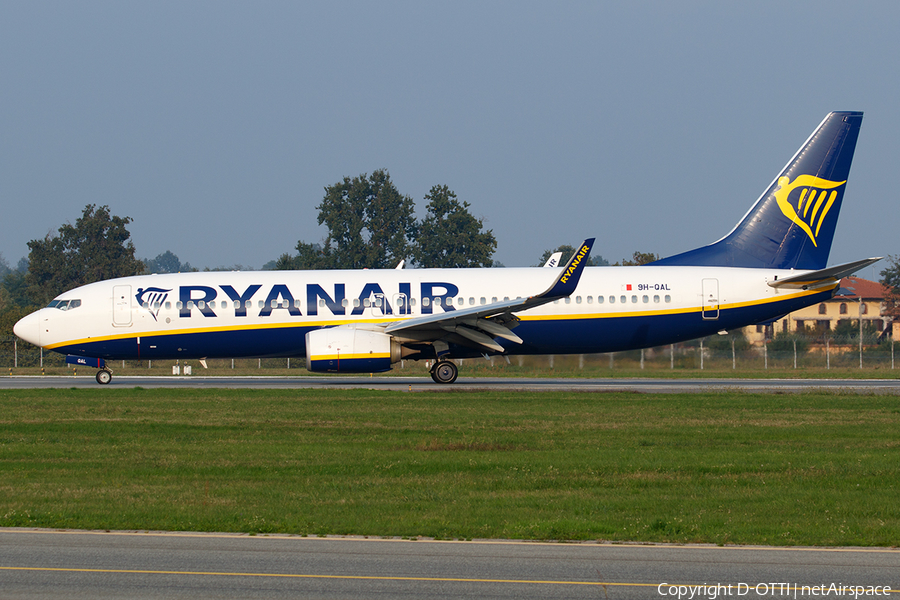 Malta Air (Ryanair) Boeing 737-8AS (9H-QAL) | Photo 479064