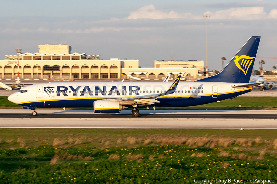 Malta Air (Ryanair) Boeing 737-8AS (9H-QAN) | Photo 489155