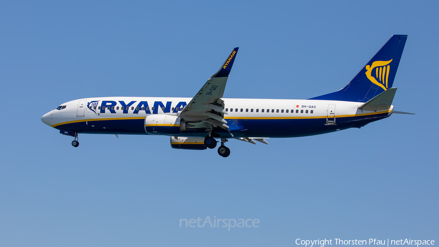 Malta Air (Ryanair) Boeing 737-8AS (9H-QAO) | Photo 449303