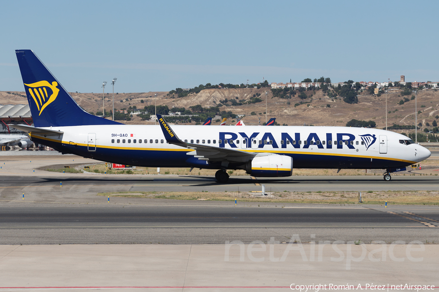 Malta Air (Ryanair) Boeing 737-8AS (9H-QAO) | Photo 664862