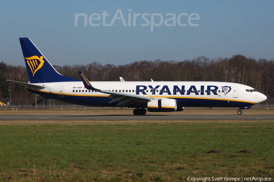 Malta Air (Ryanair) Boeing 737-8AS (9H-QAP) | Photo 497379