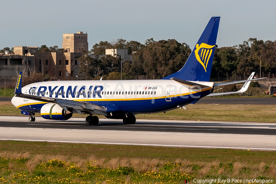 Malta Air (Ryanair) Boeing 737-8AS (9H-QAS) | Photo 496602