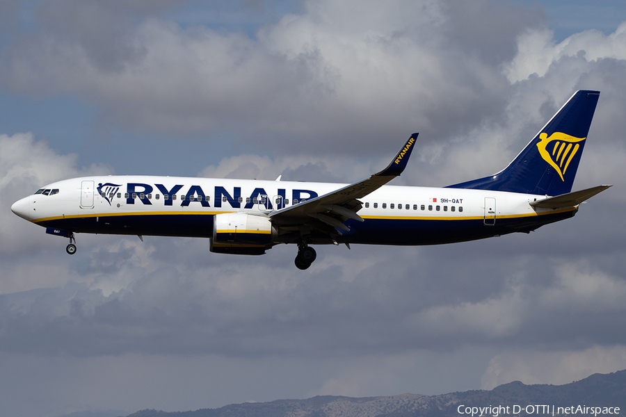 Malta Air (Ryanair) Boeing 737-8AS (9H-QAT) | Photo 529741