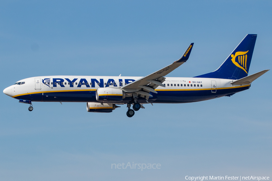 Malta Air (Ryanair) Boeing 737-8AS (9H-QAY) | Photo 404121