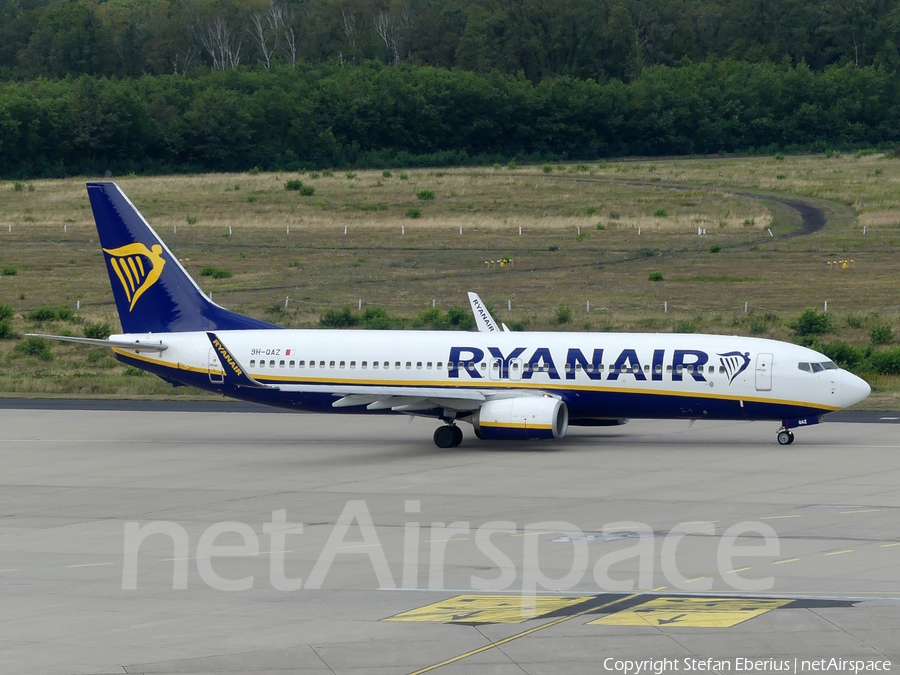 Malta Air (Ryanair) Boeing 737-8AS (9H-QAZ) | Photo 582315