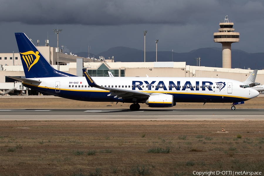 Malta Air (Ryanair) Boeing 737-8AS (9H-QAZ) | Photo 533302