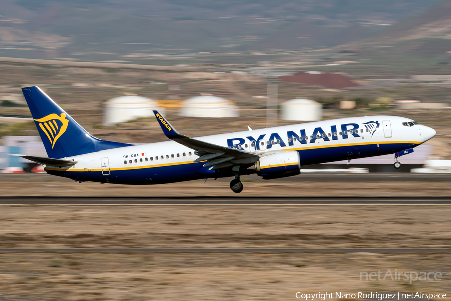 Malta Air (Ryanair) Boeing 737-8AS (9H-QBA) | Photo 486742