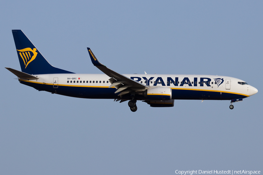 Malta Air (Ryanair) Boeing 737-8AS (9H-QBC) | Photo 536729