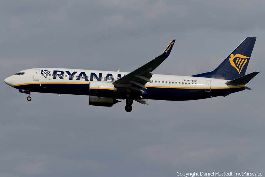 Malta Air (Ryanair) Boeing 737-8AS (9H-QBF) | Photo 410019