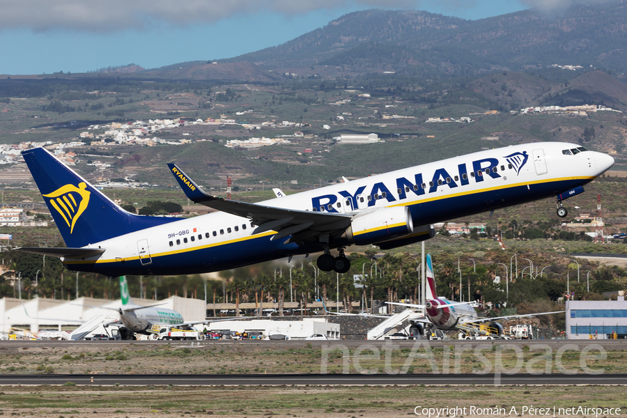 Malta Air (Ryanair) Boeing 737-8AS (9H-QBG) | Photo 535860