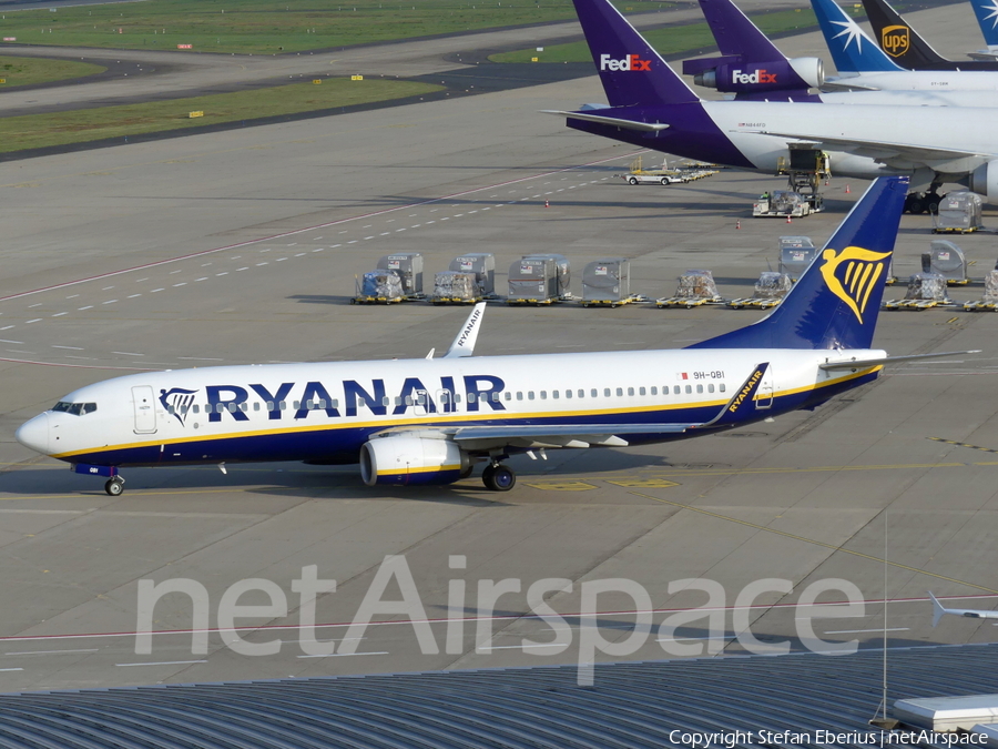 Malta Air (Ryanair) Boeing 737-8AS (9H-QBI) | Photo 402109
