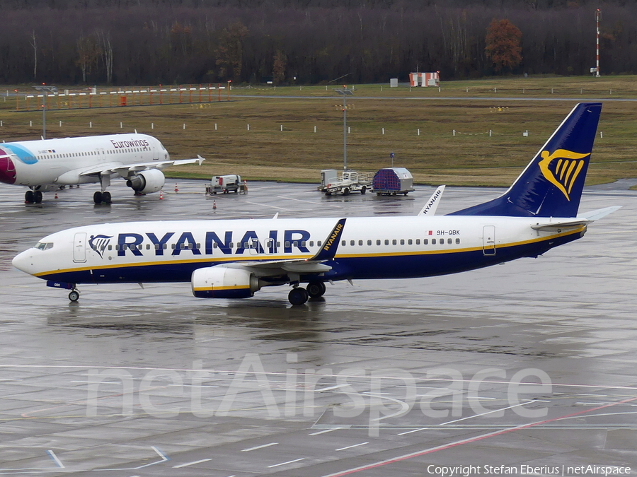 Malta Air (Ryanair) Boeing 737-8AS (9H-QBK) | Photo 482563