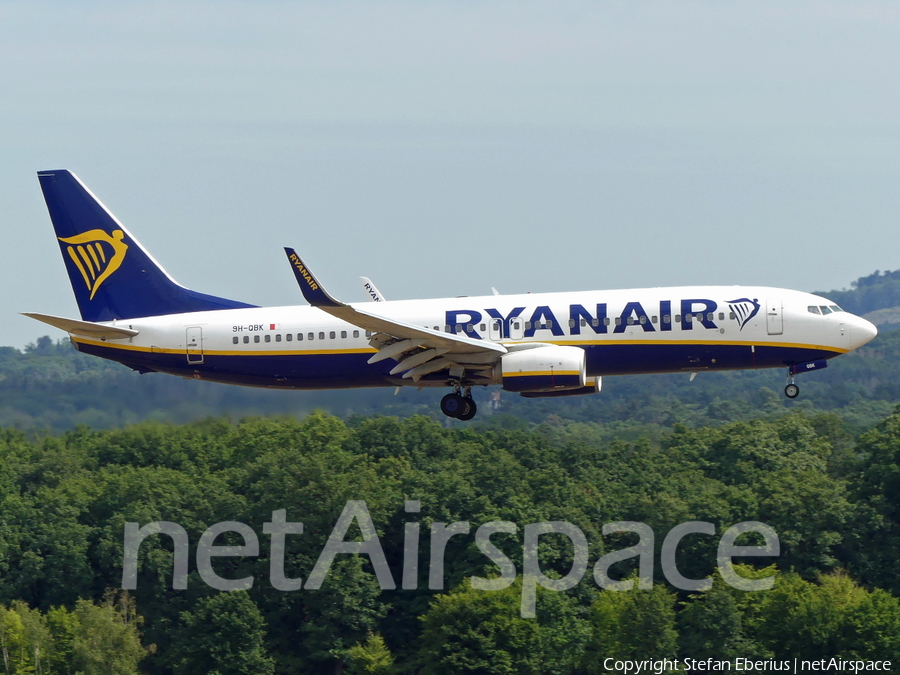 Malta Air (Ryanair) Boeing 737-8AS (9H-QBK) | Photo 520199