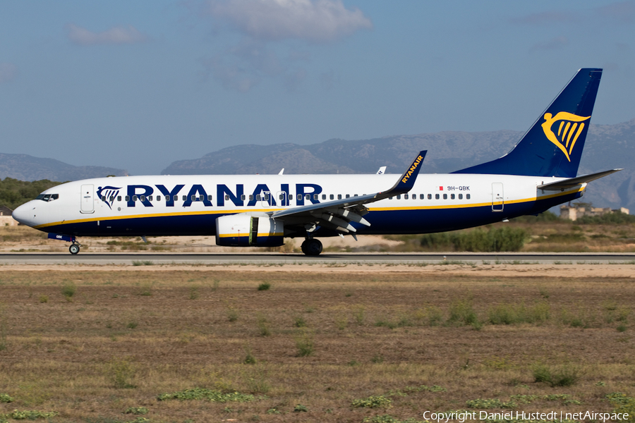 Malta Air (Ryanair) Boeing 737-8AS (9H-QBK) | Photo 474902