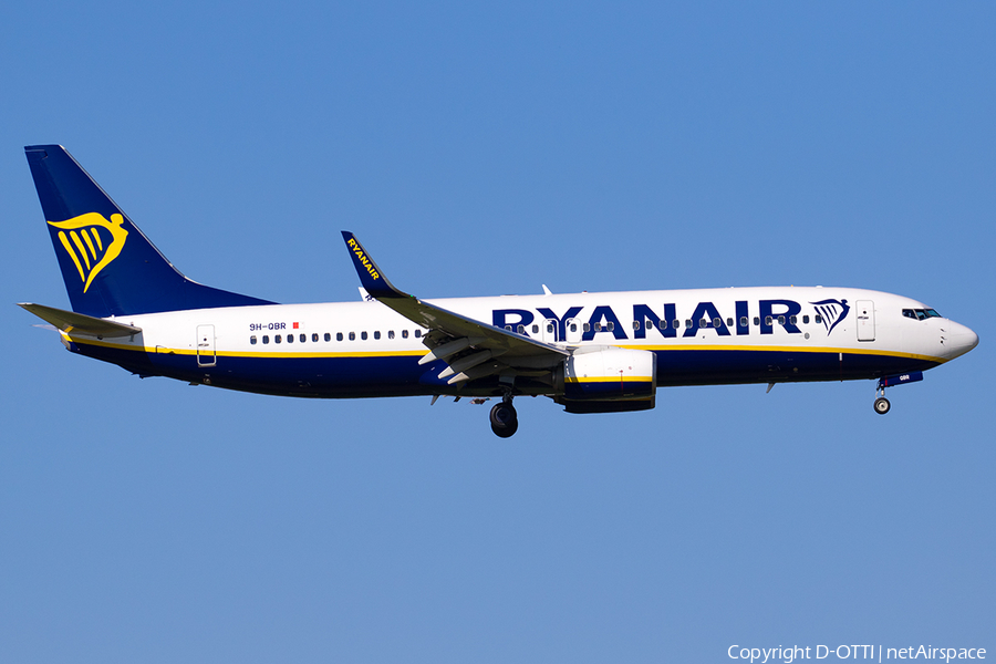 Malta Air (Ryanair) Boeing 737-8AS (9H-QBR) | Photo 562916