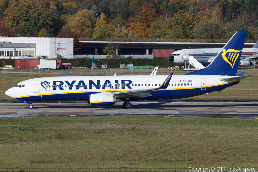 Malta Air (Ryanair) Boeing 737-8AS (9H-QBS) | Photo 409017