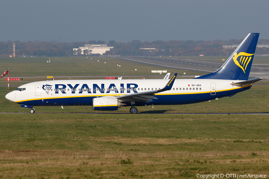 Malta Air (Ryanair) Boeing 737-8AS (9H-QBX) | Photo 409873