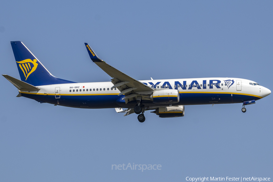 Malta Air (Ryanair) Boeing 737-8AS (9H-QBZ) | Photo 468835