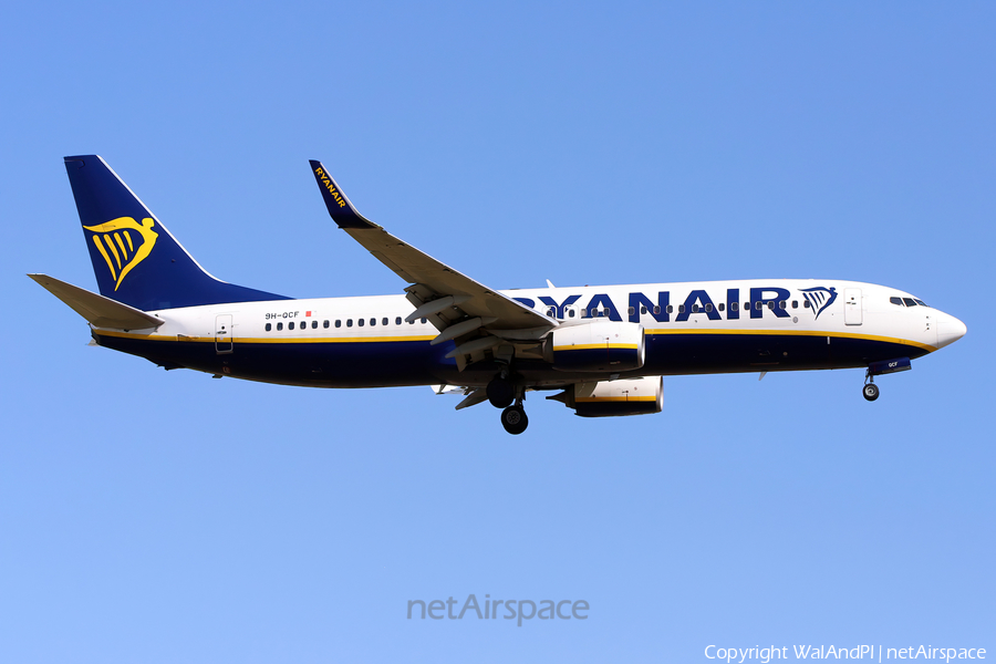 Malta Air (Ryanair) Boeing 737-8AS (9H-QCF) | Photo 516598