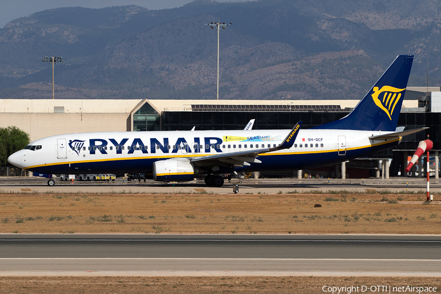 Malta Air (Ryanair) Boeing 737-8AS (9H-QCF) | Photo 529582